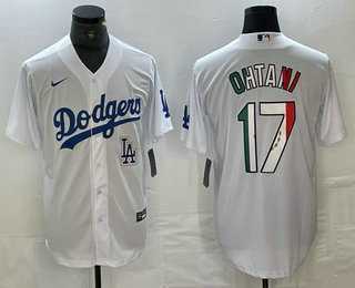 Men's Los Angeles Dodgers #17 Shohei Ohtani Mexico White Cool Base Stitched Jerseys,We sell and wholesale Men's Los Angeles Dodgers #17 Shohei Ohtani Mexico White Cool Base Stitched Jerseys on line form chian!